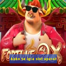 kako se igra slot aparat