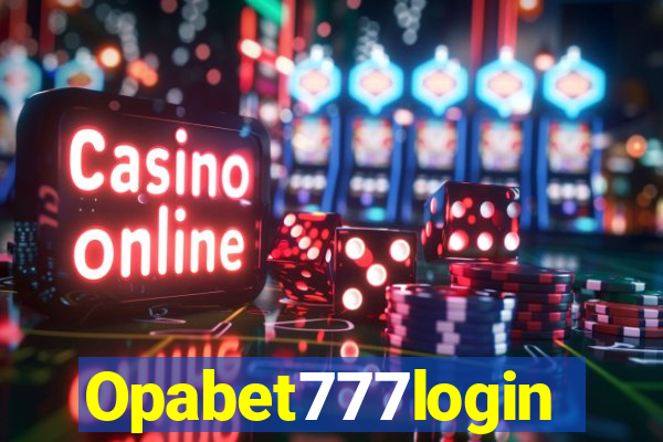 Opabet777login