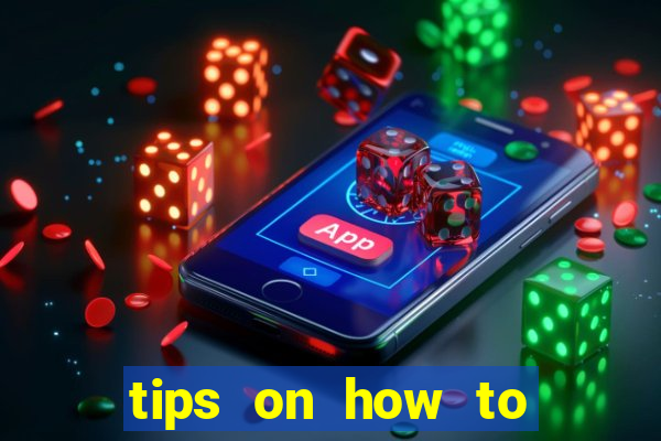 tips on how to win playing slot machines