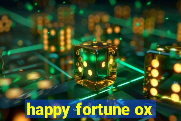 happy fortune ox