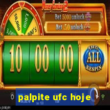 palpite ufc hoje