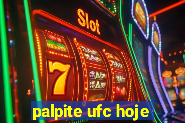 palpite ufc hoje