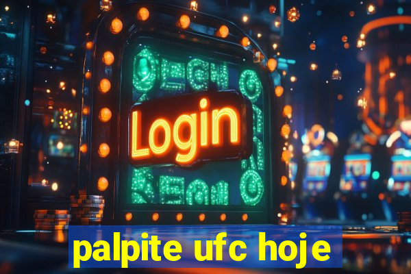 palpite ufc hoje