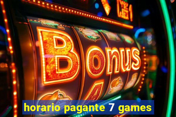 horario pagante 7 games