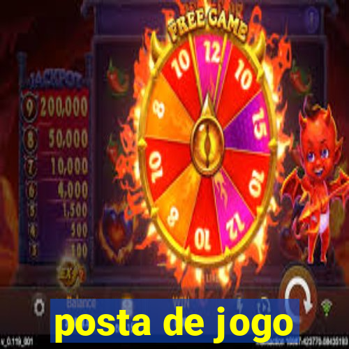 posta de jogo