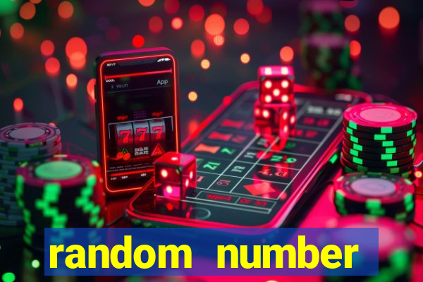 random number generator bingo