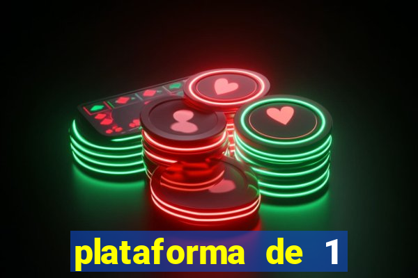 plataforma de 1 real deposito