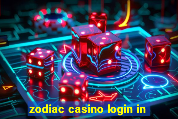 zodiac casino login in