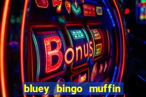 bluey bingo muffin and socks