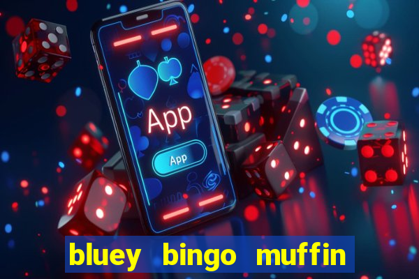 bluey bingo muffin and socks