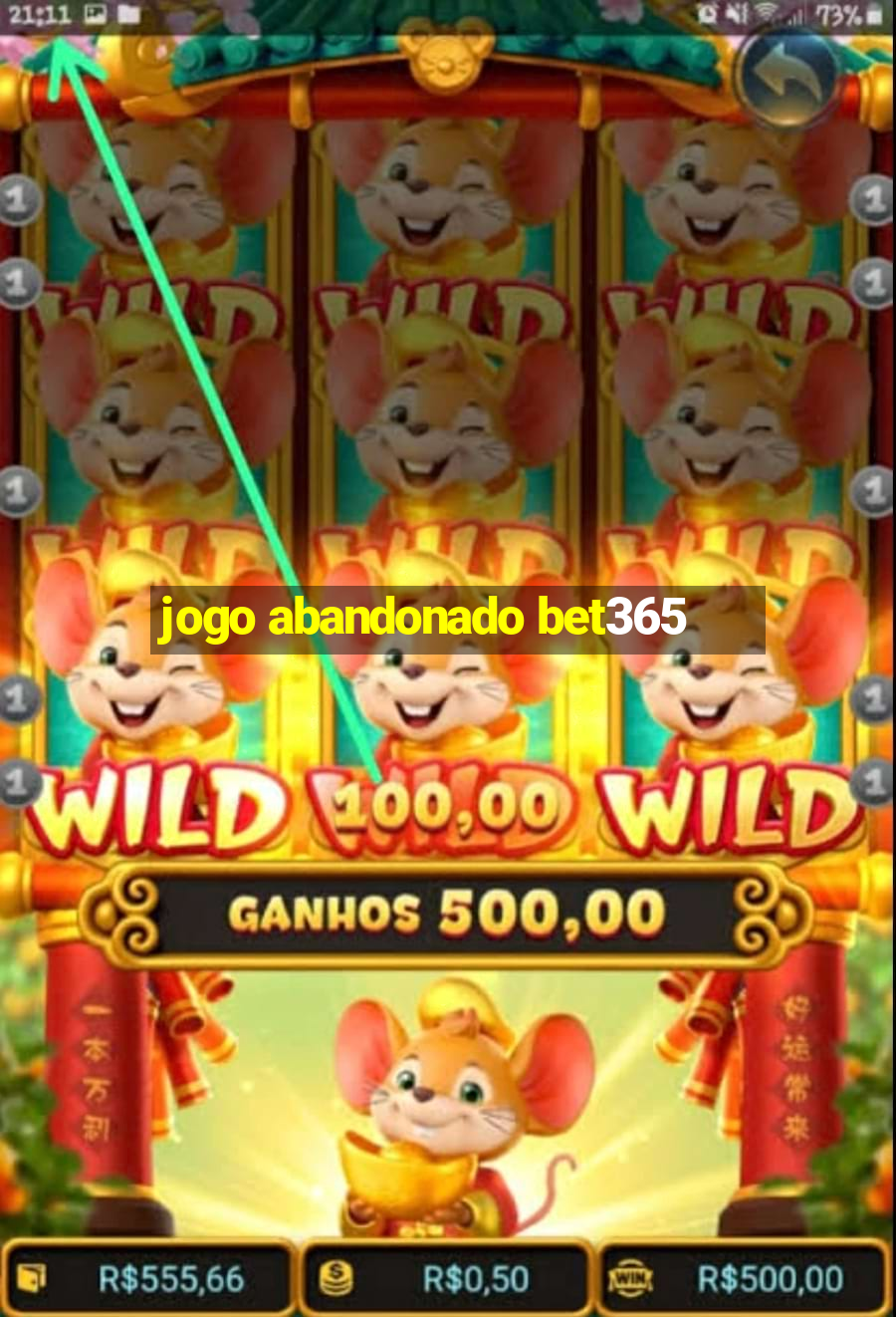 jogo abandonado bet365