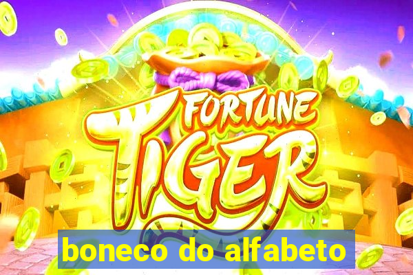 boneco do alfabeto