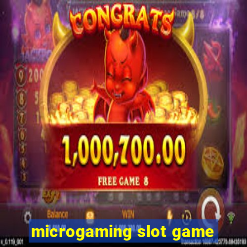 microgaming slot game