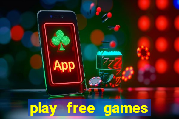 play free games slot machine