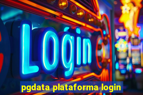 pgdata plataforma login