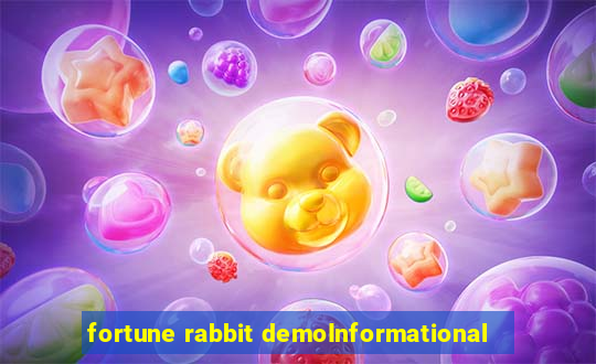 fortune rabbit demoInformational