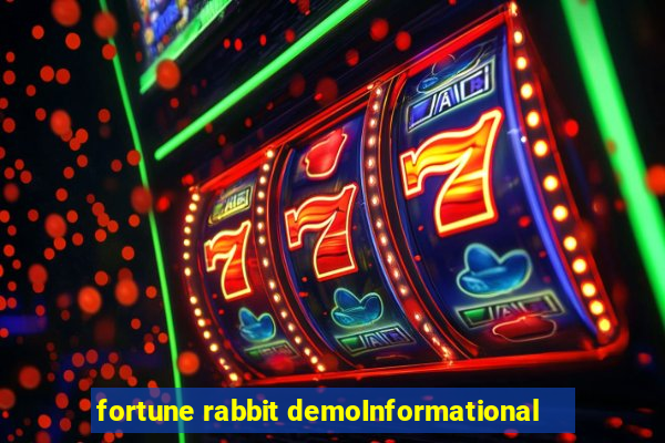 fortune rabbit demoInformational