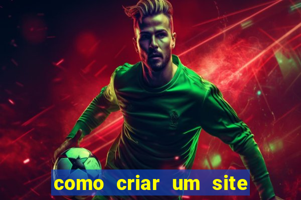 como criar um site de jogos