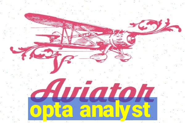 opta analyst