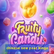 chinese new year bingo