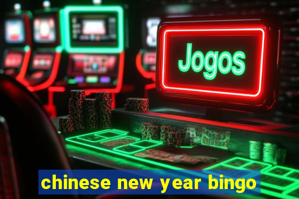 chinese new year bingo