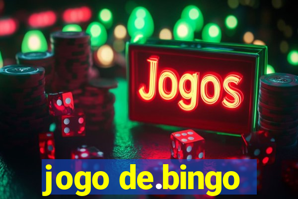 jogo de.bingo