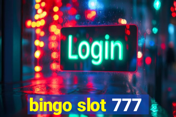 bingo slot 777