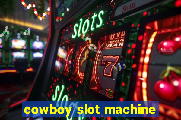 cowboy slot machine