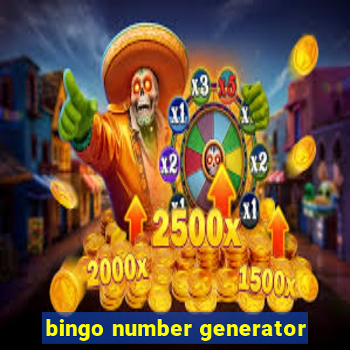 bingo number generator