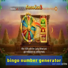 bingo number generator