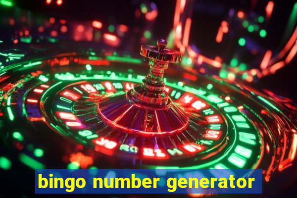 bingo number generator