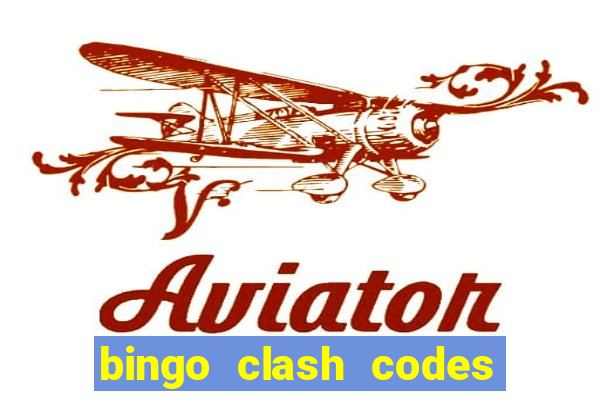 bingo clash codes for existing customers 2023