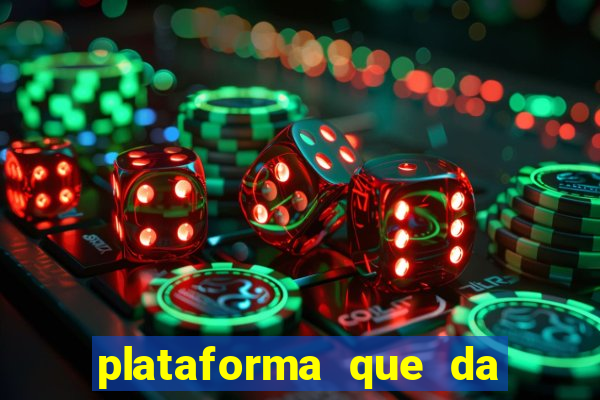 plataforma que da bonus de boas vindas