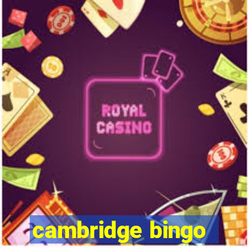 cambridge bingo