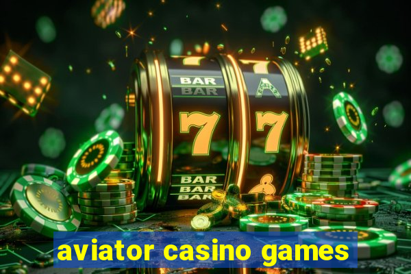 aviator casino games