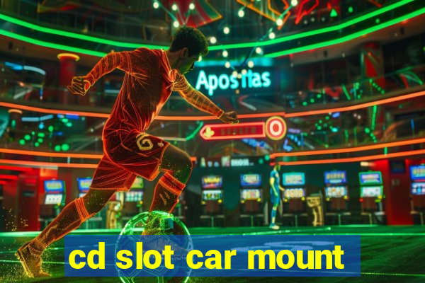 cd slot car mount