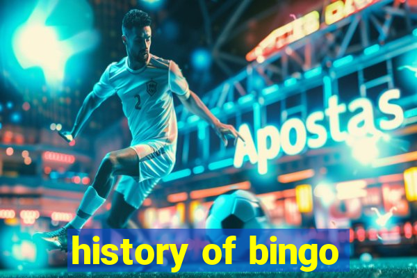 history of bingo