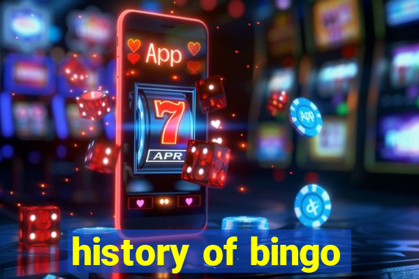 history of bingo