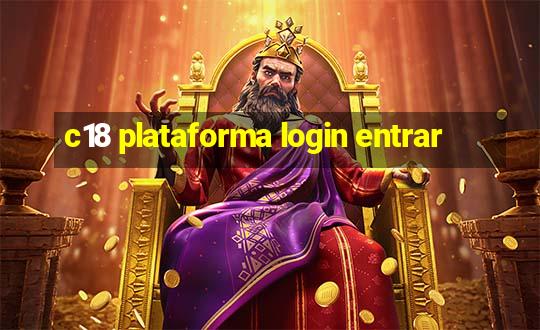 c18 plataforma login entrar