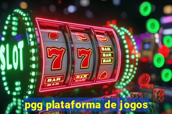 pgg plataforma de jogos