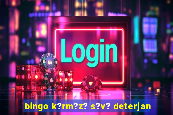 bingo k?rm?z? s?v? deterjan