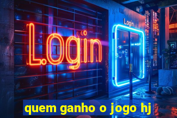 quem ganho o jogo hj