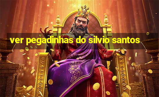 ver pegadinhas do silvio santos