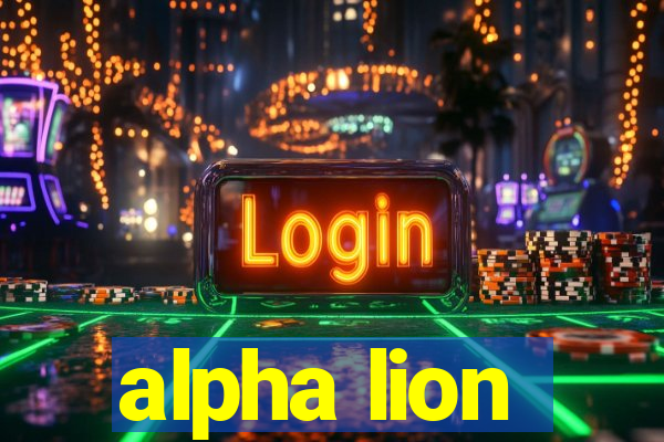 alpha lion