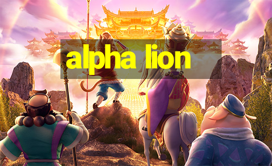 alpha lion