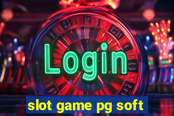 slot game pg soft