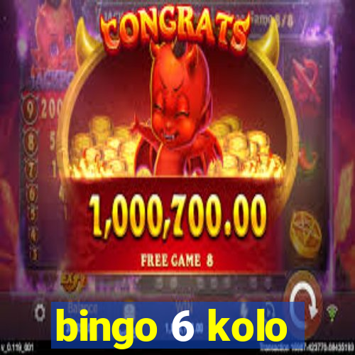 bingo 6 kolo