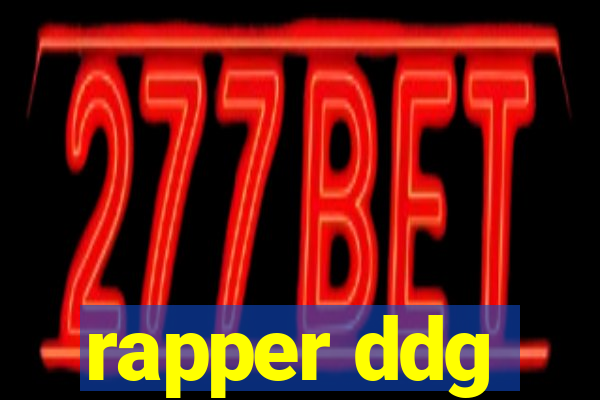 rapper ddg