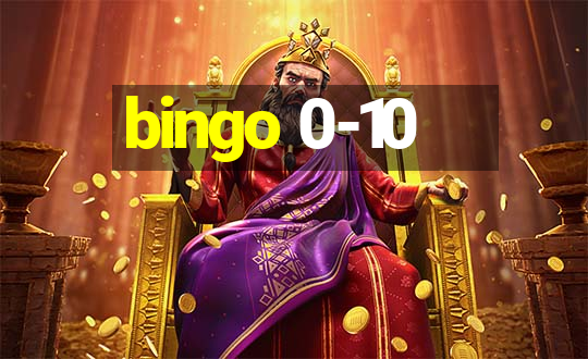 bingo 0-10