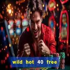 wild hot 40 free spins slot